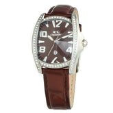Chronotech Brown Leather Watch -   -  Chronotech.